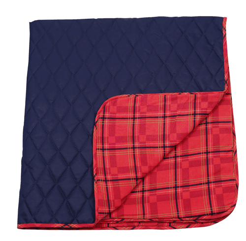 Quilted Blue Blanket for Cats and Dogs