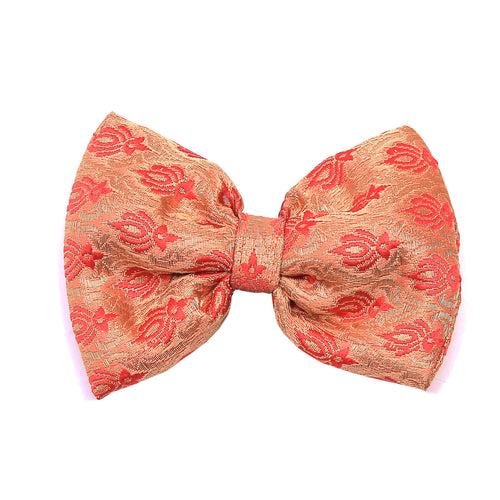 Pink Festive Dog Bow (Without Strap)