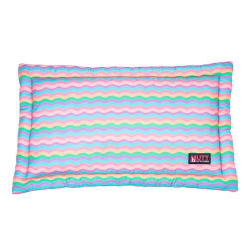 Mutt of Course Marshmallow Rainbow Mat