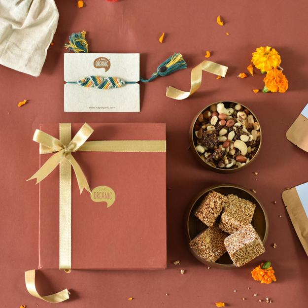 Healthy Treats Rakhi Hamper