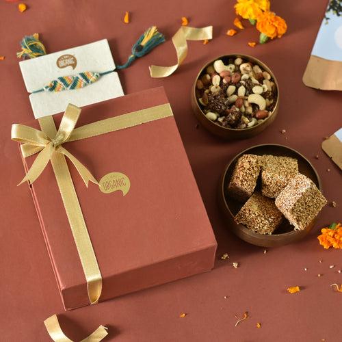 Healthy Treats Rakhi Hamper