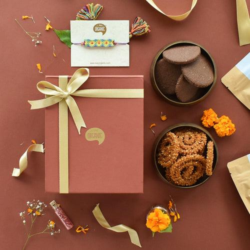 Happy Crunchy Rakhi Hamper