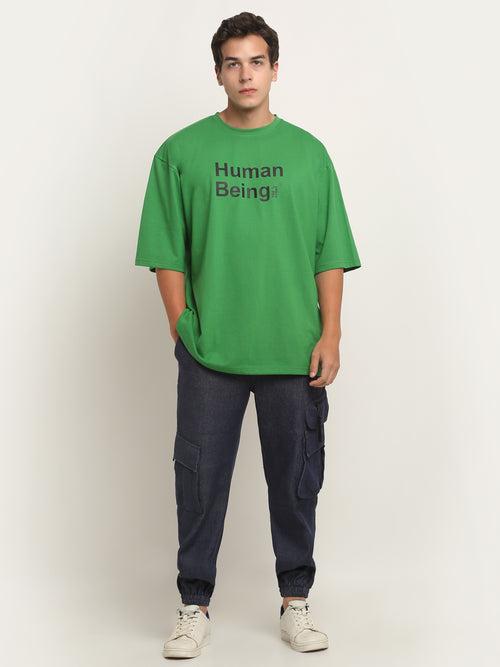 100% Human Being Oversized T-Shirt