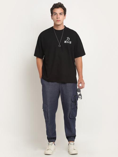 Tom Bond - Black Oversized T-Shirt