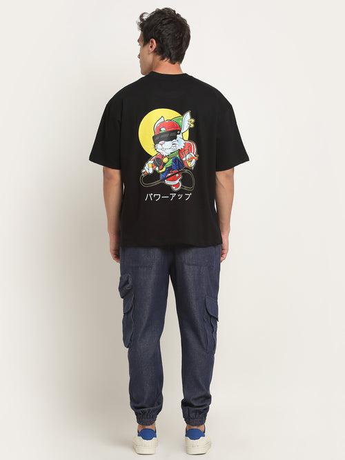 Tom Bond - Black Oversized T-Shirt