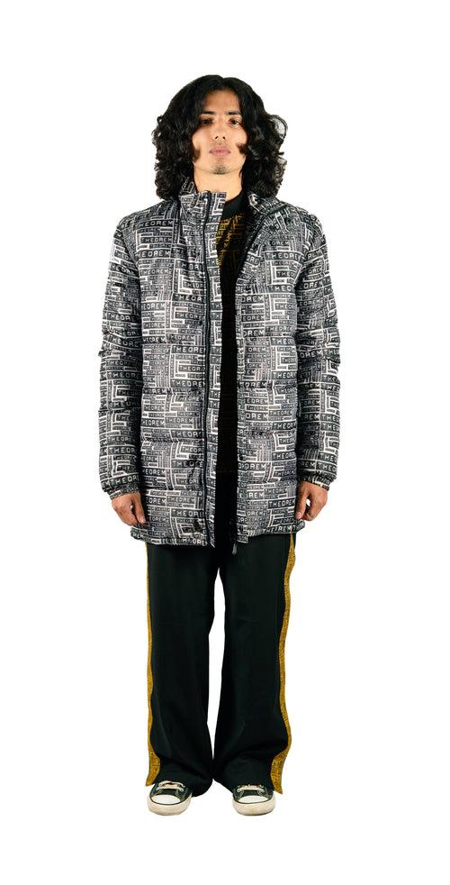 All Over Theorem Printed Quilted Jacket