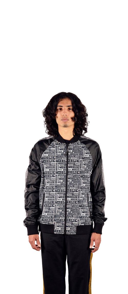 Raglan Sleeve All Over Theorem Jacket