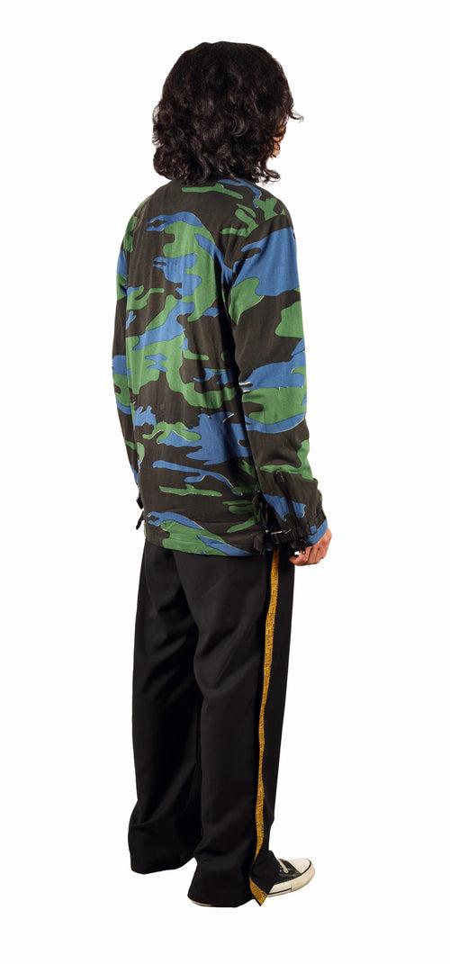 Camouflage Collar Jacket