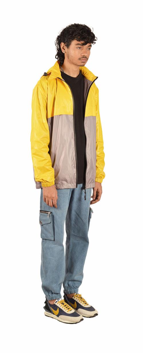 Packable Color Block Jacket