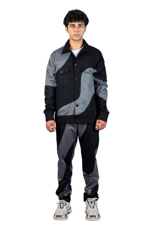 Theorem Cold Curled Jacket - Grey