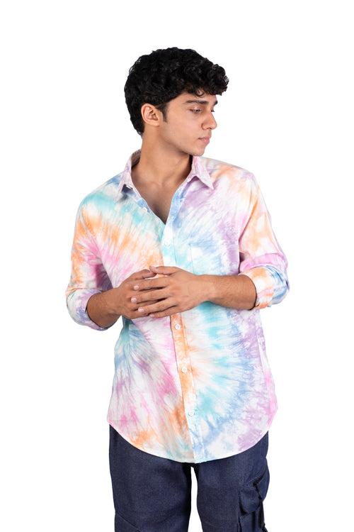 Rainbow Tie Dye Shirt