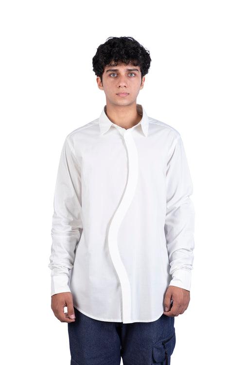 Theorem Meander Shirt - White