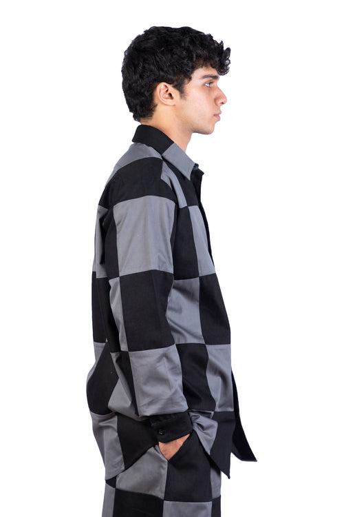 Marshall Patchwork Checkered Shirt