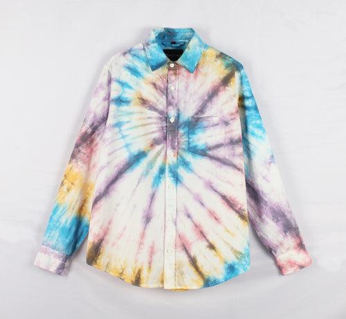 Happy Again Spiral Tie Dye Shirt