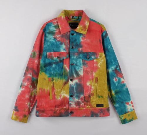 Happy Color Splash Tie Dye Jacket