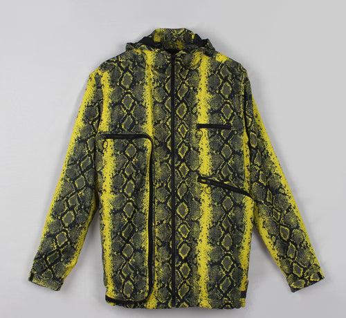 Lime Python Techno Jacket