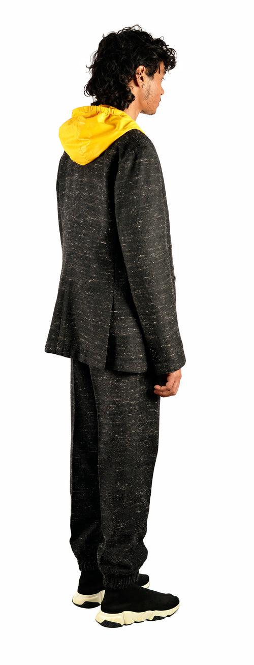 Wool Blend Melange Sb Active Suit