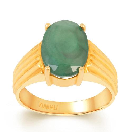 Vintage Emerald (Panna) gold ring