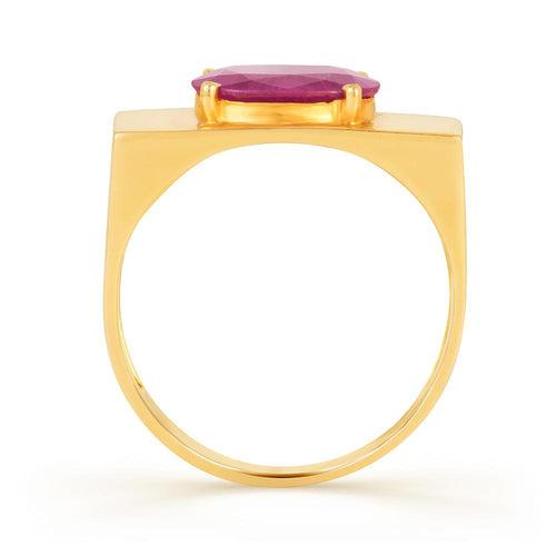 Supreme Ruby (Manik) gold ring