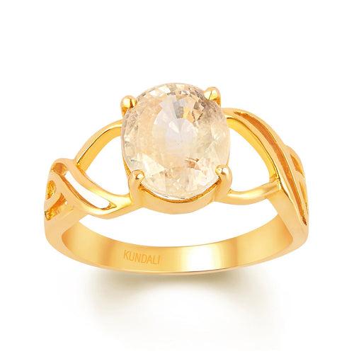 Glory Yellow sapphire (Pukhraj) gold ring