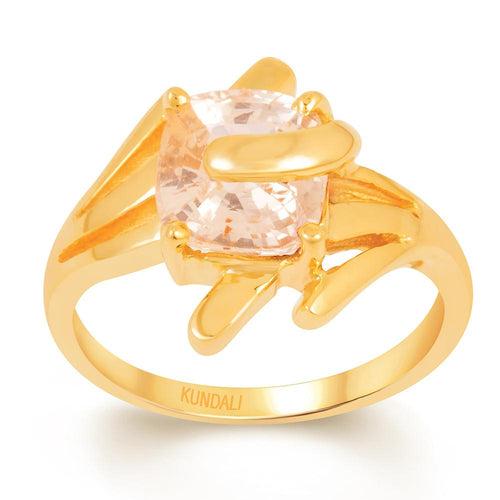 Nora Yellow sapphire (Pukhraj) gold ring