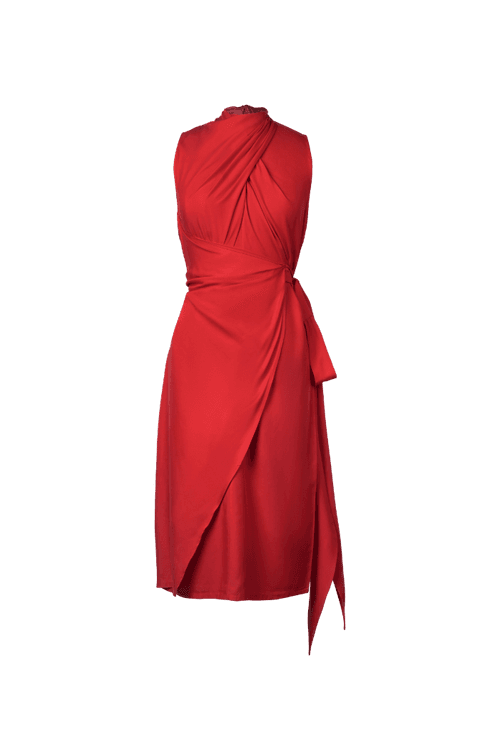 Fiery spirit dress