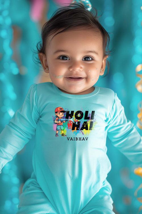 Holi Hai Baby Romper | Onesies w/ Custom Name