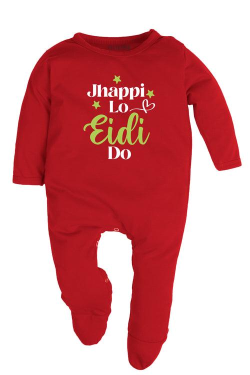 Jhappi Lo Eidi Do Baby Romper | Onesies