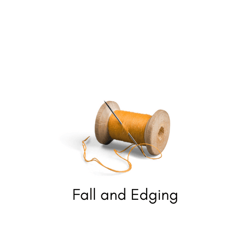 Fall and edging- Can’t be exchanged/ Return  after falls and edging, Prepaid order accepted for falls and edging