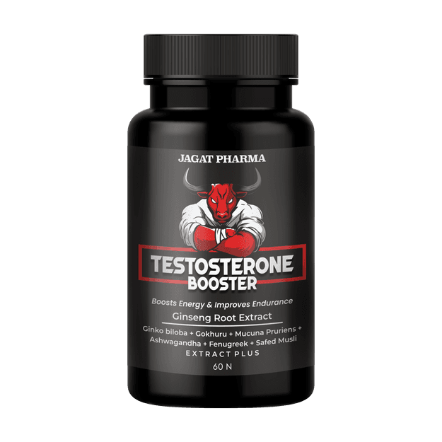 Testosterone booster- 60 Caps | The Strongest Muscle Mass Gainer and Stamina Booster