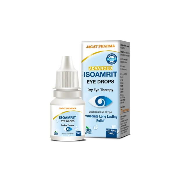 ISOAMRIT Ayurvedic Eye Drops for Dry Eyes- 10ml