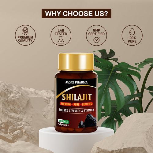 Shilajit/Shilajeet  Pack -2  60 Caps in Each Pack