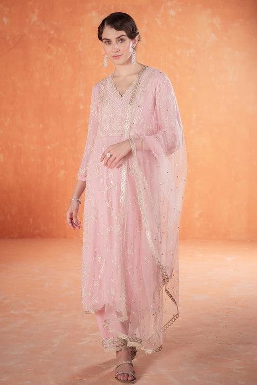 Pink Mirella Kurta Set