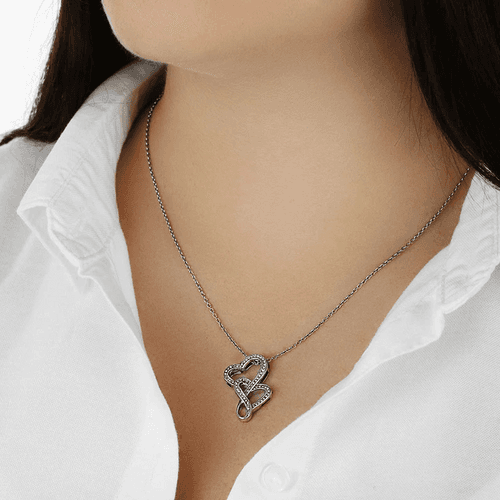 Thoughtful Gift for Wife 2024 - Pure Silver Necklace Gift Set