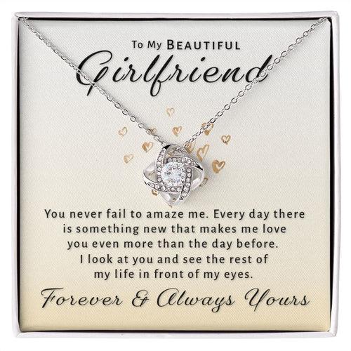 Romantic Gift For Girlfriend 2024 - Pure Silver Necklace Gift Set