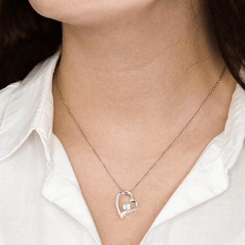 Most Amazing For Soulmate - Pure Silver Heart Necklace Gift Set
