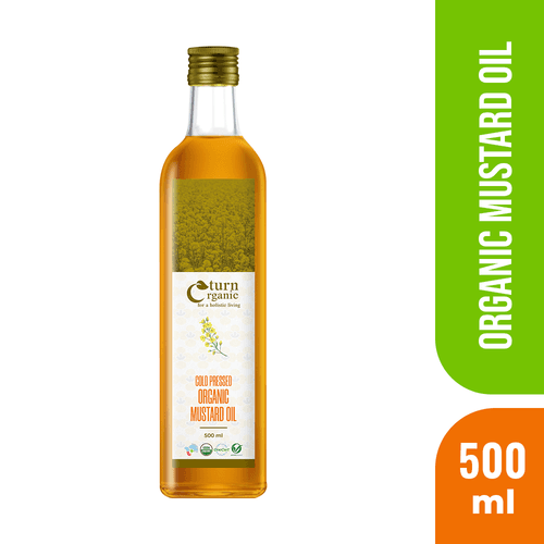 Cold Pressed Organic Mustard Oil- 500ml