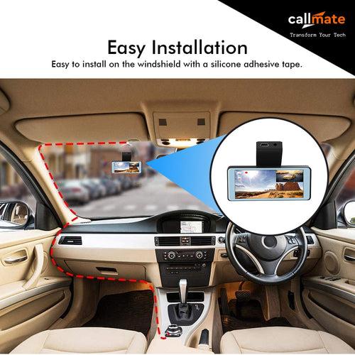 Car Dashboard Camera Full HD 1080p with Rear Camera