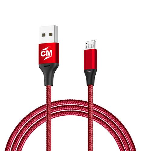 Double Woven Fabric Micro USB Cable