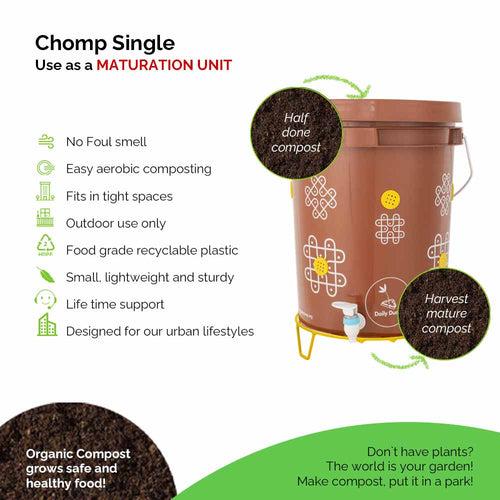 Chomp Compost Kit - Easy row compost bins for homes