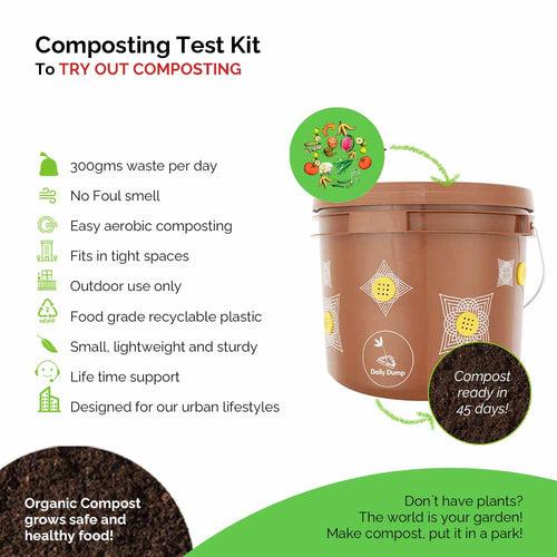 5 Day Compost Test Kit | Smell-free, Hassle-free Starter Kit