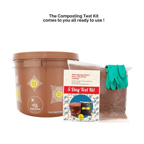 5 Day Compost Test Kit | Smell-free, Hassle-free Starter Kit