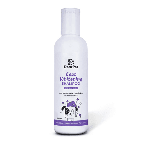 Dearpet Coat whitening Shampoo with Natural Actives