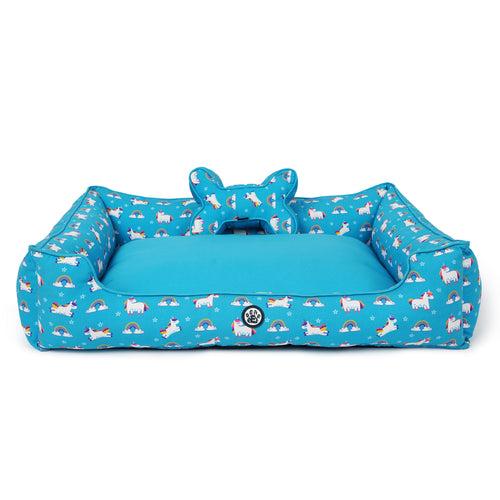 Dear Pet Majestic Unicorns Lounger Dog Bed