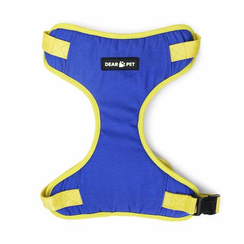 Dear Pet Double Trouble Blue & Lime Harness for Dogs