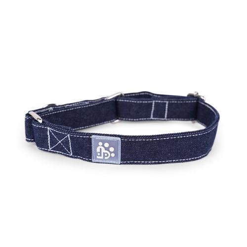 Dear Pet Denim Martingale Dog Collar