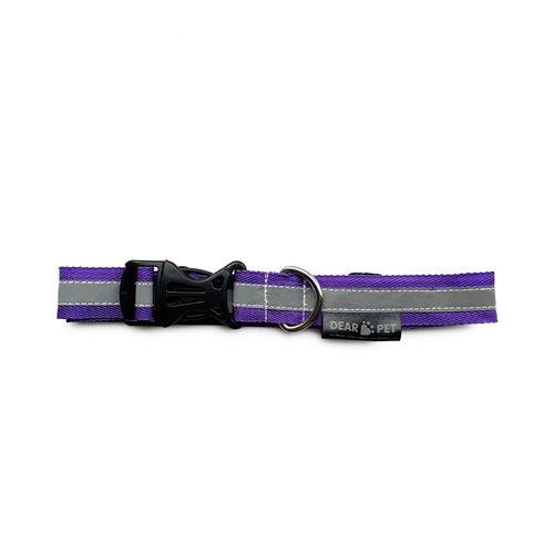 Dear Pet Reflective Collar for Dogs - Purple