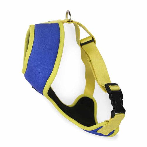 Dear Pet Double Trouble Blue & Lime Harness for Dogs