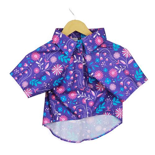 Dear Pet Purple Paradise Dog Shirt