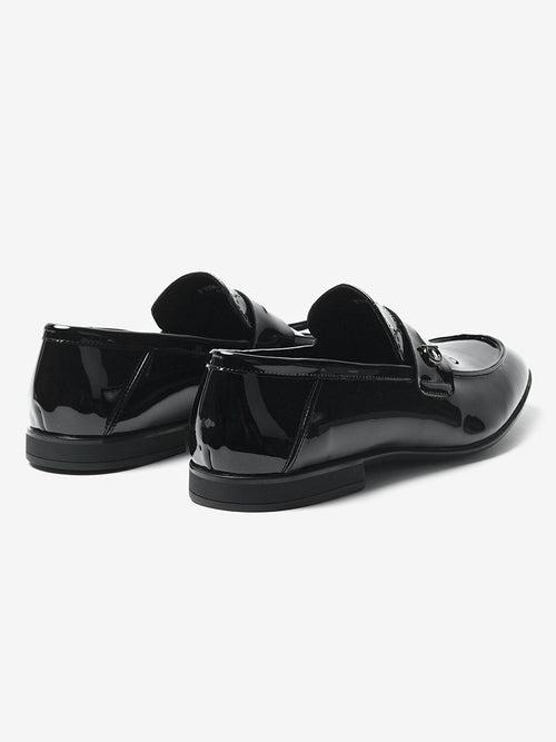 Delco Prestige Patent Leather Moccasion Slip-On: